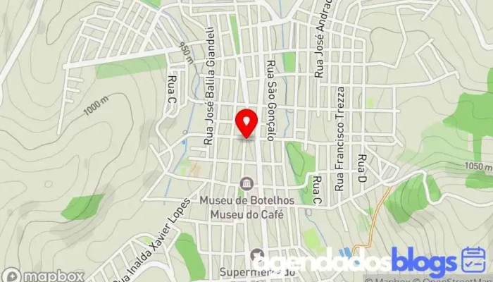 mapa de Hiper Popular Empresa farmacêutica em Botelhos
