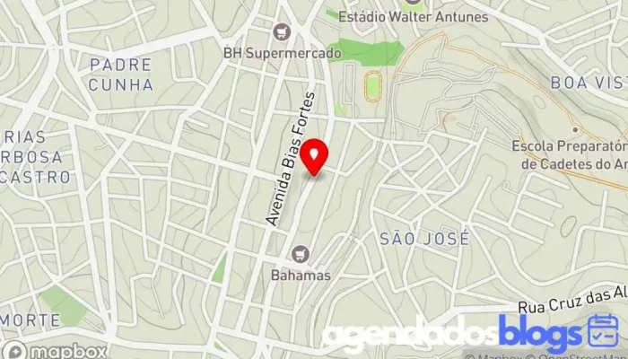 mapa de J L Campos E Cia Ltda - Drogaria em Barbacena