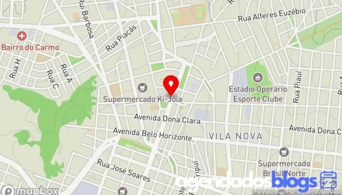 mapa de Jair Soares Mundim E Fº Drogaria em - Centro