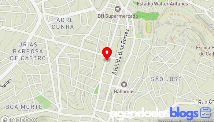 mapa de Jamyr Vasconcellos Drogaria em Barbacena