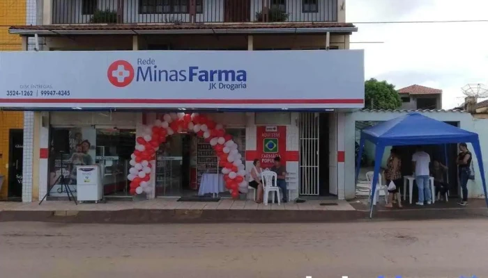 Jk Drogaria Rede Minas Farma Tudo - Martinho Campos