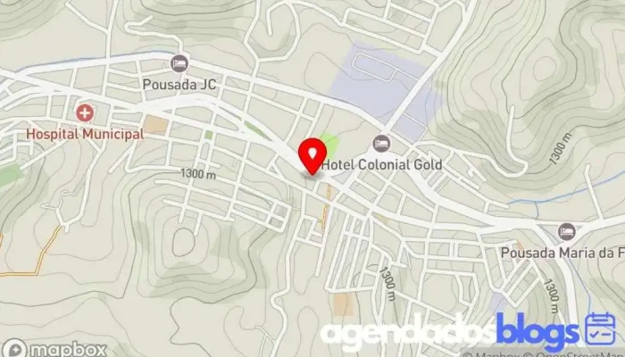 mapa de Maria C A Silva Drogaria em Maria da Fé
