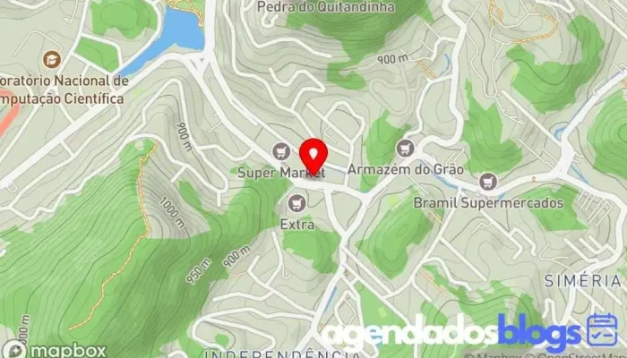 mapa de Petroisa Farmácia em Petrópolis
