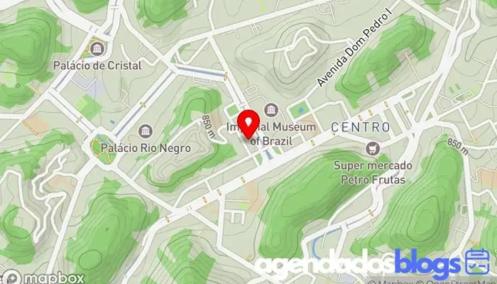 mapa de Principium Farmácia em Petrópolis