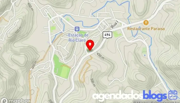 mapa de R T Comércio de Perfumaria E Medicamentos Drogaria, Farmácia em Rio Claro