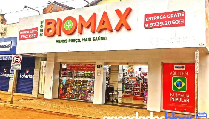 Rede De Farmacias Biomax   Buritizeiro Do Proprietario - Buritizeiro
