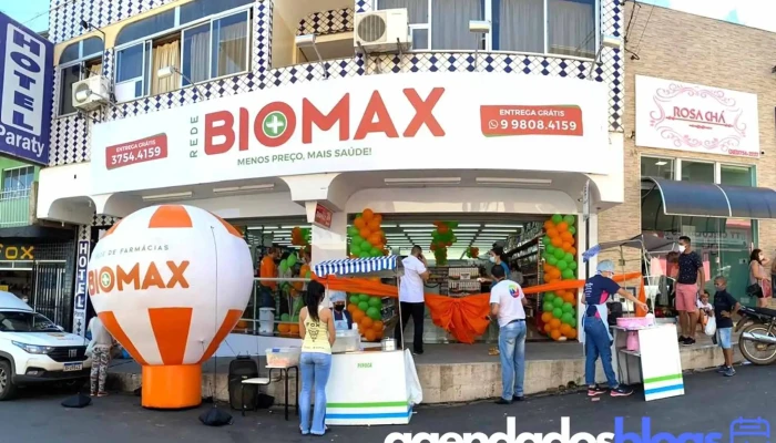 Rede de Farmácias Biomax - Três Marias Ii - 62 - Centro