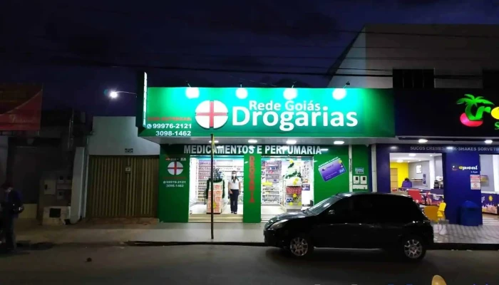 Rede Goiás Drogarias - 350 - Qd27 Lt07 - Parque Res. Das Flores