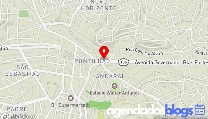mapa de Rede Inova Drogaria São Francisco Drogaria, Farmácia em Barbacena
