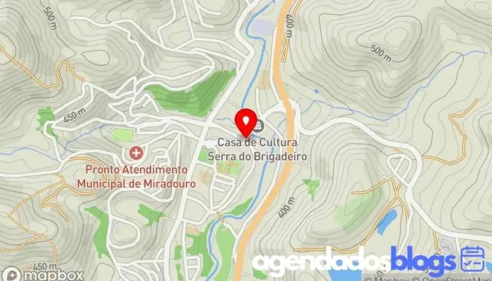 mapa de Rede Inova Farmácia em Miradouro