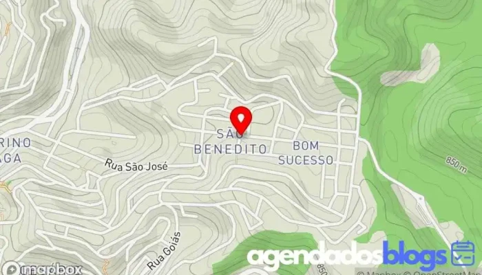mapa de Rede Soma Drogarias - São Benedito Empresa farmacêutica, Drogaria em Juiz de Fora