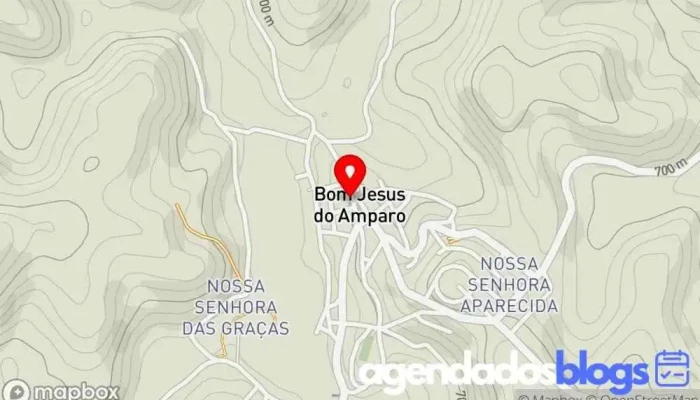 mapa de Rede Soma Farma & Saúde Farmácia em Bom Jesus do Amparo