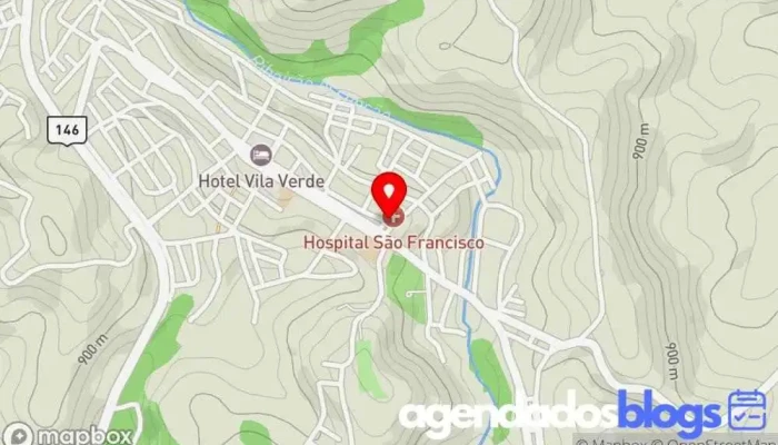 mapa de Sandra de Morais Brito Drogaria em Cabo Verde