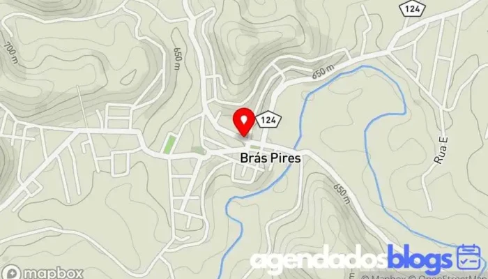 mapa de Sandra Maria Assis Araújo Drogaria em Brás Pires