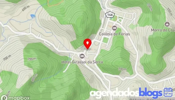 mapa de Saúde e Vida Pharma Farmácia em Santa Maria Madalena