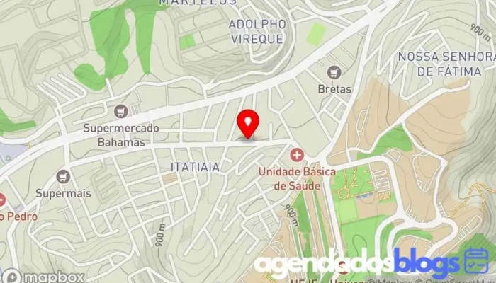 mapa de Única Drogabis Drogaria em Juiz de Fora