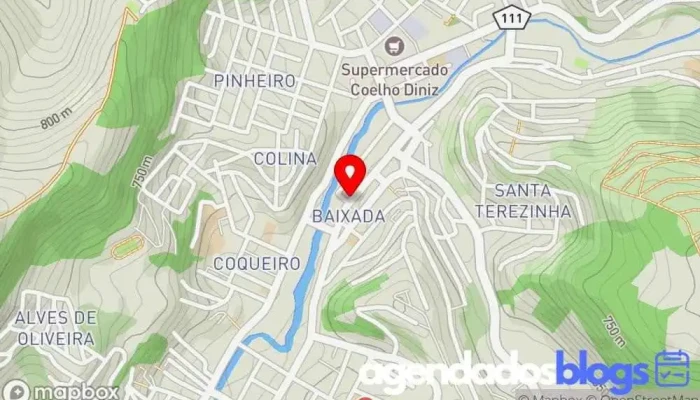 mapa de Vital Farma Farmácia em Manhuaçu
